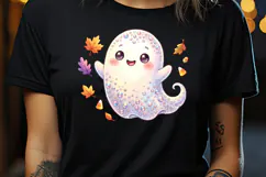 Cute Halloween clipart | Kawaii shirt sublimation designs Product Image 3