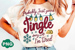 Faux Yarn Probably Just Gonna PNG Product Image 3