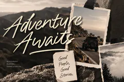 Easton Miles - Elegant Brush Script Font Product Image 7