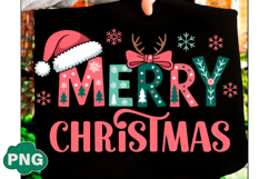 Merry Christmas Tree Png, Christmas Png Product Image 3