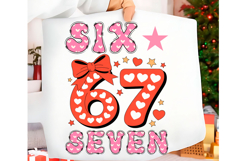 Valentine 67 Six Seven PNG Coquette Product Image 1