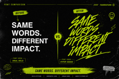 Hyper Squad - Freestyle Brush Font Product Image 7