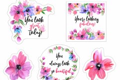 Inspirational Floral Stickers Product Image 6