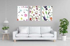 Bird Floral V03 Seamless Patterns Collection Product Image 6