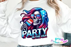 Fourth of July Sublimation | Party In The USA Product Image 1