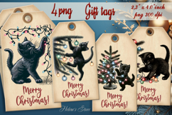Christmas Gift Tags| Christmas labels| Christmas animals tag Product Image 1