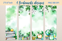 Back to school bookmark designs BUNDLE |Printable book craft Product Image 12