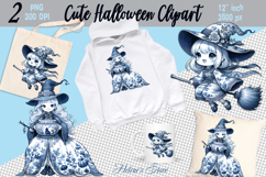 Cute Halloween Witch clip art png | Funny girl shirt designs Product Image 1