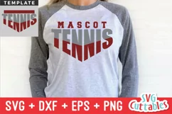 Tennis SVG | Tennis Template 007 | Shirt Design Product Image 1