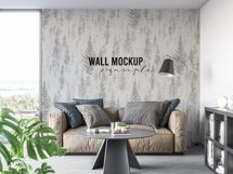 Wall mockup - Wallpaper mockup Product Image 5