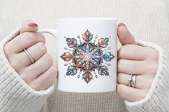 Christmas snowflakes clipart|Cute Winter flower shirt design Product Image 4