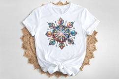 Christmas snowflakes clipart|Cute Winter flower shirt design Product Image 1