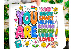 You Are Kind Brave Smart PNG Product Image 1