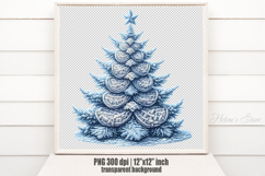 Christmas tree clipart | Winter forest t shirt design png Product Image 1