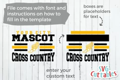 Cross Country SVG | Cross Country Template 008 | Shirt SVG Product Image 2