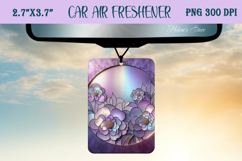 Iridescent Air Freshener Car|Car air freshin sublimating png Product Image 1