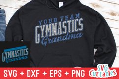 Gymnastics Grandma SVG | Gymnastics Template 008 Product Image 1