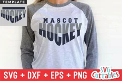Hockey SVG | Hockey Template 008 | Shirt Design Product Image 1