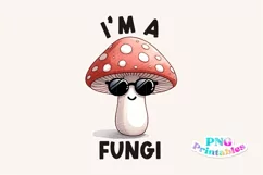 Punny Kids PNG | I'm A Fungi Product Image 2