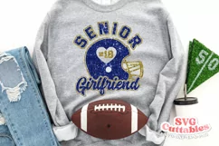 Football Senior Girlfriend SVG | Football Senior | Football Product Image 1