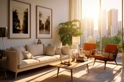Interior of Italian Living Room 742 Product Image 2