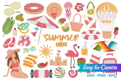 Summer Vibe Clipart Set Product Image 1