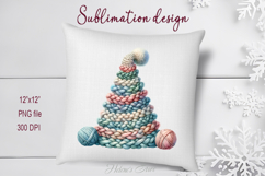 Christmas tree clipart | Winter forest t shirt design png Product Image 1