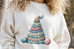 Christmas tree clipart | Winter forest t shirt design png Product Image 2