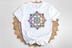 Christmas snowflakes clipart|Cute Winter flower shirt design Product Image 4