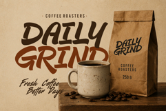 Glops - Retro Brush Font Product Image 9