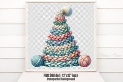 Christmas tree clipart | Winter forest t shirt design png Product Image 4