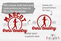 Cross Country SVG | Cross Country Template 009 | Shirt SVG Product Image 4