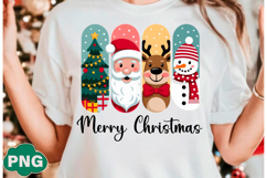 Merry Christmas Brushstroke Png Product Image 3