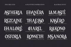 Kastroz - Luxury Vintage Serif Font Product Image 9