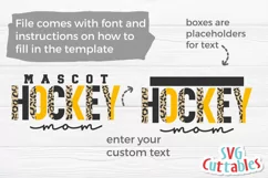 Hockey SVG | Hockey Template 009 | Shirt Design Product Image 3