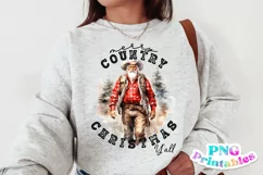 Christmas PNG | Merry Country Christmas Y'all Product Image 1
