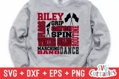Winter Guard SVG | Winter Guard Subway Art | Shirt Design Product Image 2