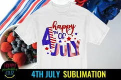 Happy 4th of July Sublimation I July 4th Sublimation Ideas Product Image 2