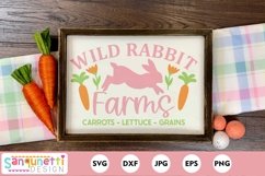 Wild Rabbit Farms | Spring Farmhouse sign svg Product Image 1