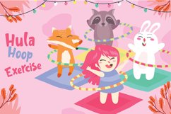 Hula Hoop - Vector Illustration Product Image 1