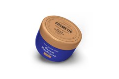 Cosmetic Cream Jar Packaging 3D Mockup Template Photoshop Product Image 1