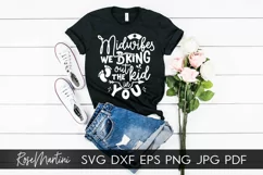 Midwifes We Bring Out The Kid In You SVG Funny Midwife SVG Product Image 3