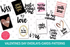 Valentines Day Quotes I Valentine Cards i Valentine Patterns Product Image 1