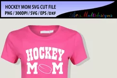 hockey mom Svg cut file / hockey mom vector Product Image 2
