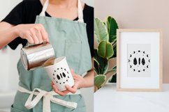 Moon phase svg, Crystal moon phases svg Product Image 2