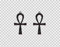 Cross earrings svg,X earrings,cross,Earrings with cross Product Image 2