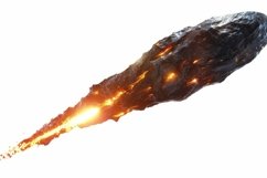 Fiery Meteor Background Wallpaper Product Image 1