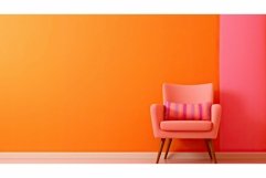 minimalist pink and orange background Product Image 1