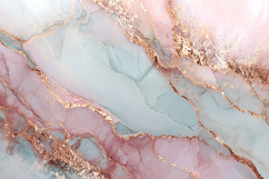 Pastel Marble with Rose Gold Veins Product Image 1