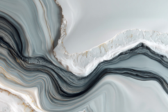 Gray and White Abstract Marble Product Image 1